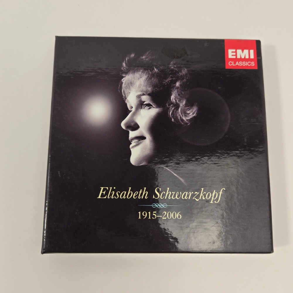Elisabeth Schwarzkopf 1915-2006 5 CD Box Set EMI Classics Recital Lieder EX/NM
